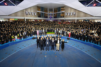 Royal Caribbean’s Legend of the Seas officially joined the vacation brand’s revolutionary lineup with a delivery celebration at the Meyer Turku shipyard in Turku, Finland. The new vacation is now ready for its July 4 debut with 7-night Western Mediterranean vacations before heading to Fort Lauderdale, Florida, in November 2026. This image opens in the lightbox