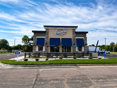Now open! Tareen Development Partners delivers a new Culver’s development in Faribault. 
