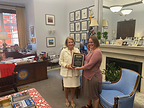 ADLM honors Senator Shelley Moore Capito for her commitment to improving pediatric medical testing