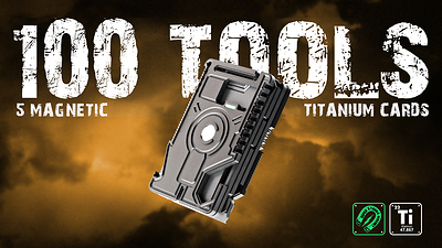 A modular tool deck that snaps and stacks up to 100 tools. A modular tool deck that snaps and stacks up to 100 tools.