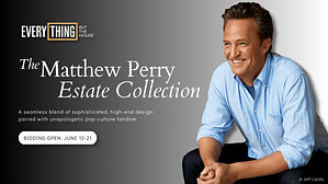 Everything But The House (EBTH) Announces Online Auction of Matthew Perry's Personal Estate