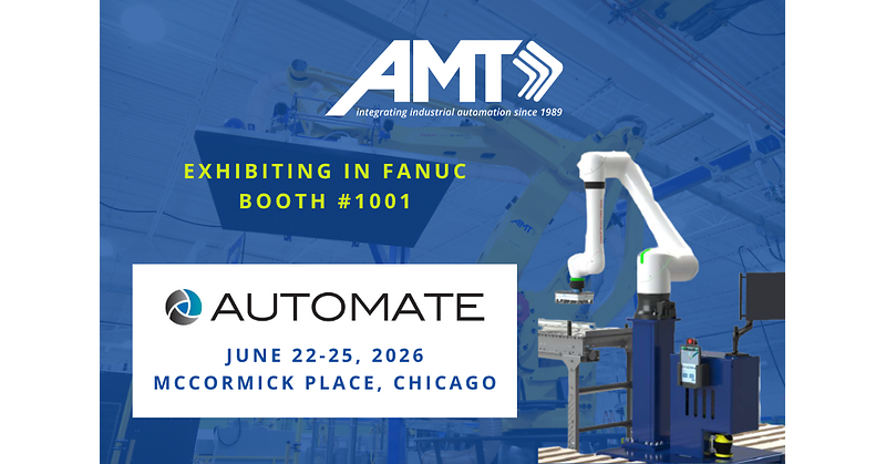 Applied Manufacturing Technologies and FANUC to Highlight Collaborative Mixed-Load Handling at Automate 2026