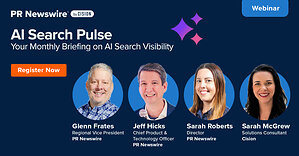 PR Newswire Launches Monthly AI Search Pulse Webinar Series