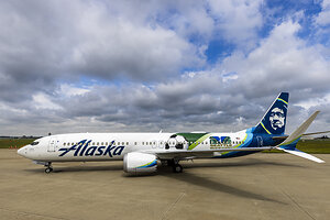 Alaska Airlines teams up with Seattle FIFA World Cup 2026™ Local Organizing Committee to launch a new aircraft livery celebrating summer soccer in Seattle