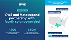 Meta expands partnership with RWE through a long-term corporate PPA for Rabbit's Foot Solar in North Texas