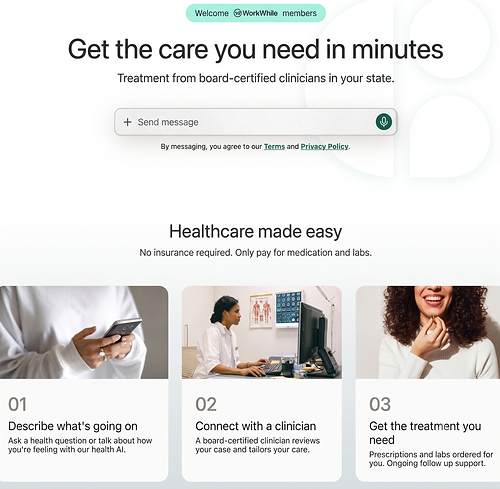 WorkWhile Free Telehealth WorkWhile Free Telehealth