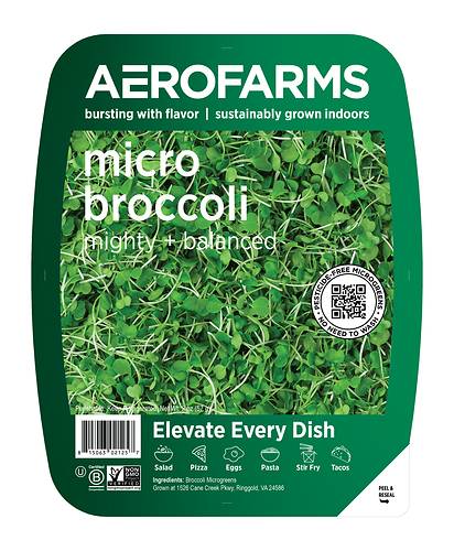 AeroFarms microgreens consistently deliver four to forty times higher levels of select vitamins, minerals, and phytonutrients compared to their mature vegetable counterparts, depending on the variety. AeroFarms microgreens consistently deliver four to forty times higher levels of select vitamins, minerals, and phytonutrients compared to their mature vegetable counterparts, depending on the variety.