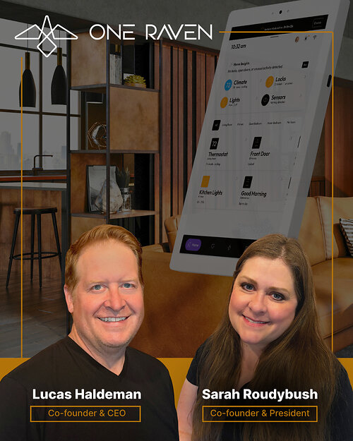 Co-Founders Lucas Haldeman and Sarah Roudybush Co-Founders Lucas Haldeman and Sarah Roudybush
