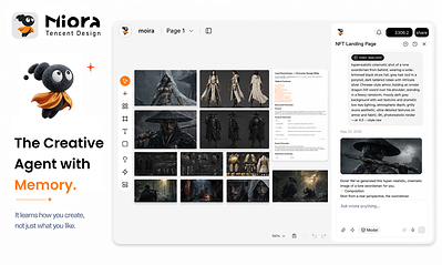 WorkBuddy (atas) dan Miora (bawah) merupakan dua agen AI terbaru yang melengkapi "agent playground" milik Tencent Cloud yang terus berekspansi.