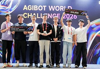 Award ceremony for the ICRA 2026 AGIBOT World Challenge Reasoning to Action Track This image opens in the lightbox