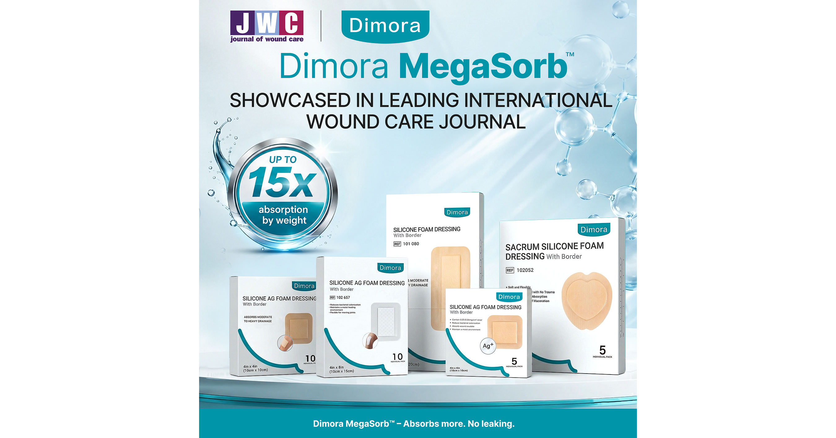 Dimora Medical MegaSorb™: A New Innovation in Silicone Foam Dressing Technology Dimora Medical MegaSorb™: A New Innovation in Silicone Foam Dressing Technology