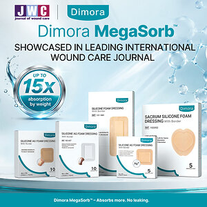 Dimora Medical MegaSorb™: A New Innovation in Silicone Foam Dressing Technology