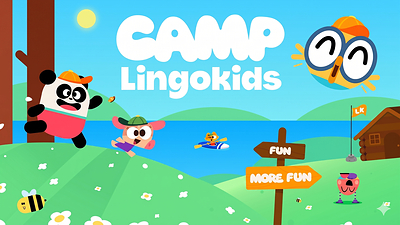 Lingokids' "Camp Lingokids" is a collection of dozens of seasonal online games for kids. Lingokids' "Camp Lingokids" is a collection of dozens of seasonal online games for kids.
