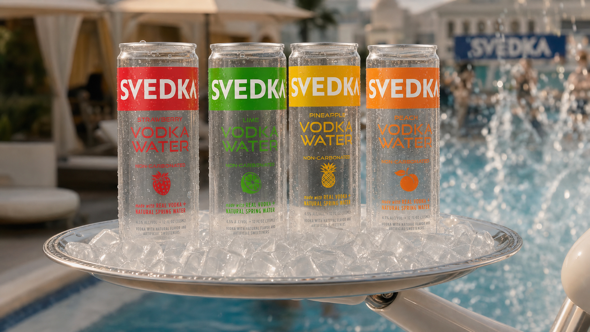 SVEDKA Introduces First-of-its-Kind Canned Vodka Water, Delivering the Clearest Way to Drink This Summer