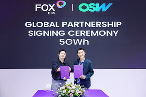 Fox ESS and OSW Sign 5GWh Strategic Energy Storage Agreement, Strengthening Global Expansion Efforts