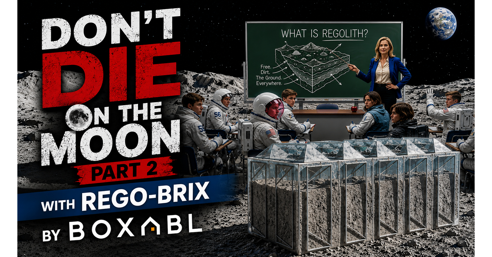 BOXABL Unveils Rego-Brix Concept for Radiation Shielding Using Lunar ...