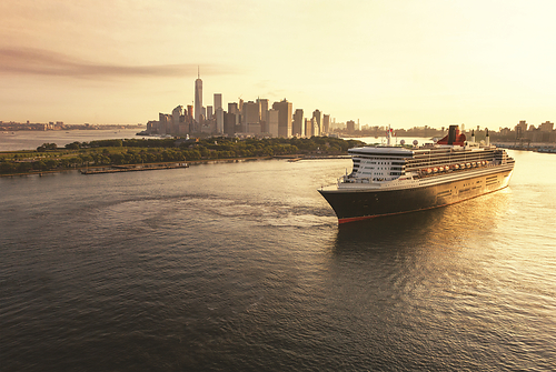 Queen Mary 2 is the world’s only active ocean liner with regularly scheduled transatlantic crossings between New York and Southampton, UK. Queen Mary 2 is the world’s only active ocean liner with regularly scheduled transatlantic crossings between New York and Southampton, UK.