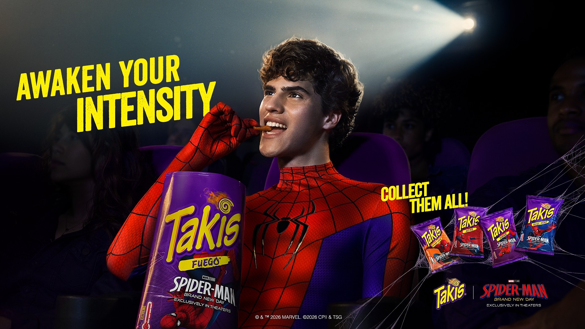 Takis® and Sony Pictures' Spider-Man: Brand New Day Swing Into Summer With Global Promotional Campaign