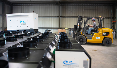 Cold Air Rentals Warehouse