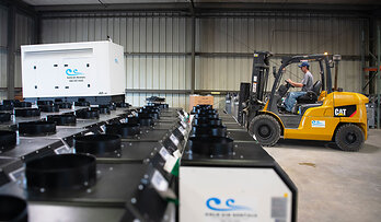 Cold Air Rentals Warehouse
