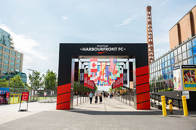 SportChek Opens Canada's First-Ever Floating Futsal Pitch on Toronto Waterfront