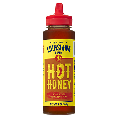 The Original Louisiana Brand Hot Honey is available in a 12oz bottle at retail partners nationwide. 