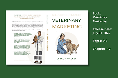 Veteran Marketing Strategist Cebron Walker to Release Groundbreaking Handbook for Veterinary Practice Growth