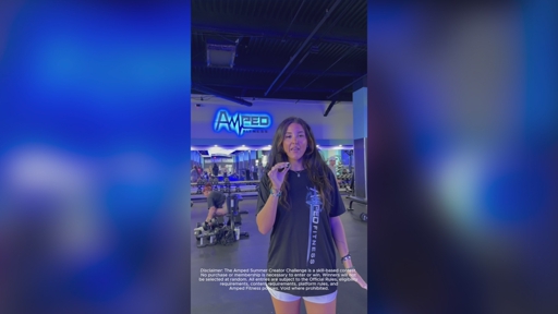 Amped Fitness Launches Amped Creator Program with $25K Summer Challenge