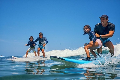 Summer finds its swell at Four Seasons Resort Maldives at Kuda Huraa as surfers train with wave legends