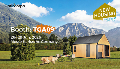 Experience OptiMorph’s Latest MSpace Prefab House at NEW-HOUSING 2026