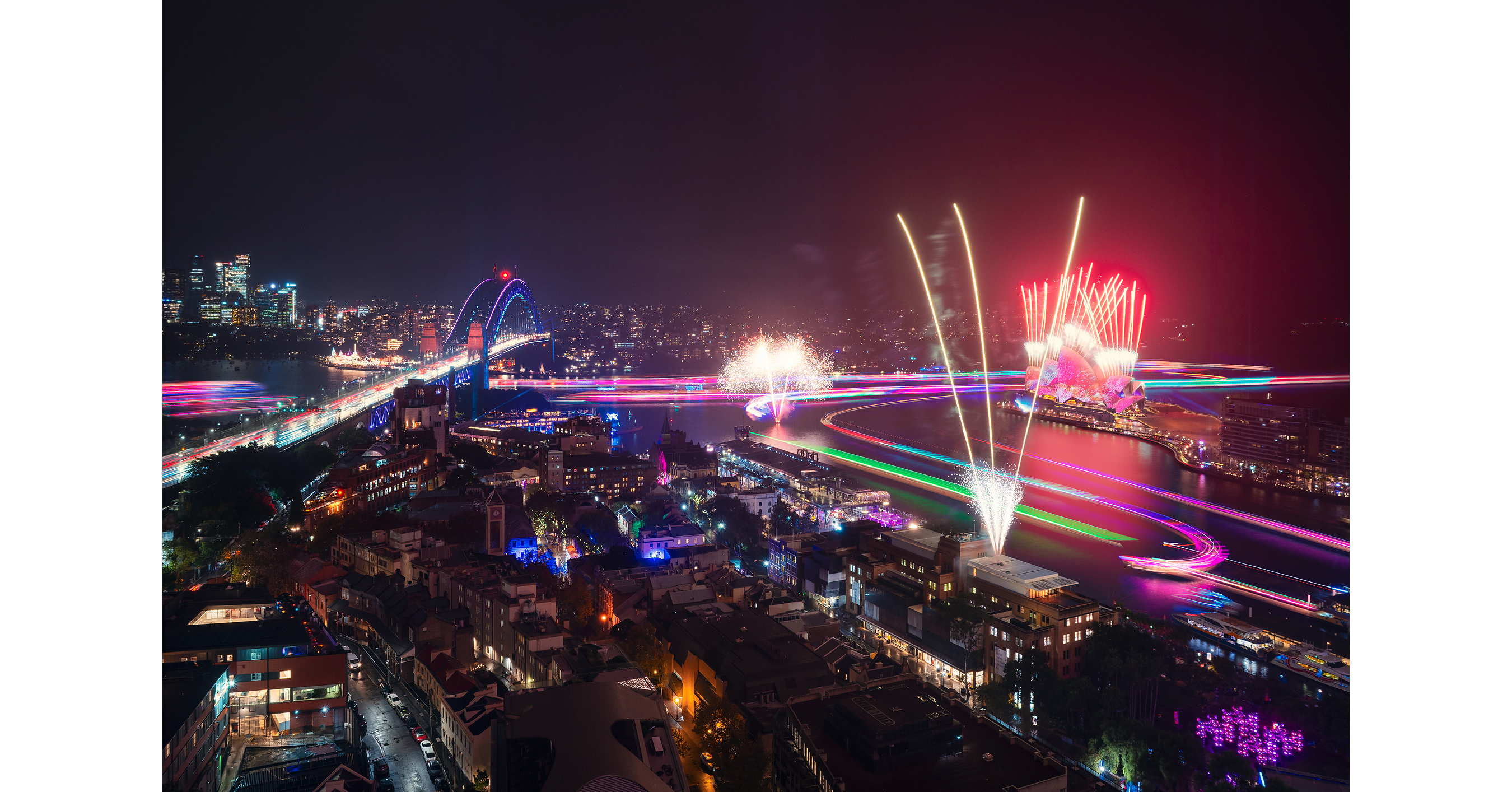 Al caer la noche, Vivid Sydney 2026 deja la ciudad resplandeciente Al caer la noche, Vivid Sydney 2026 deja la ciudad resplandeciente