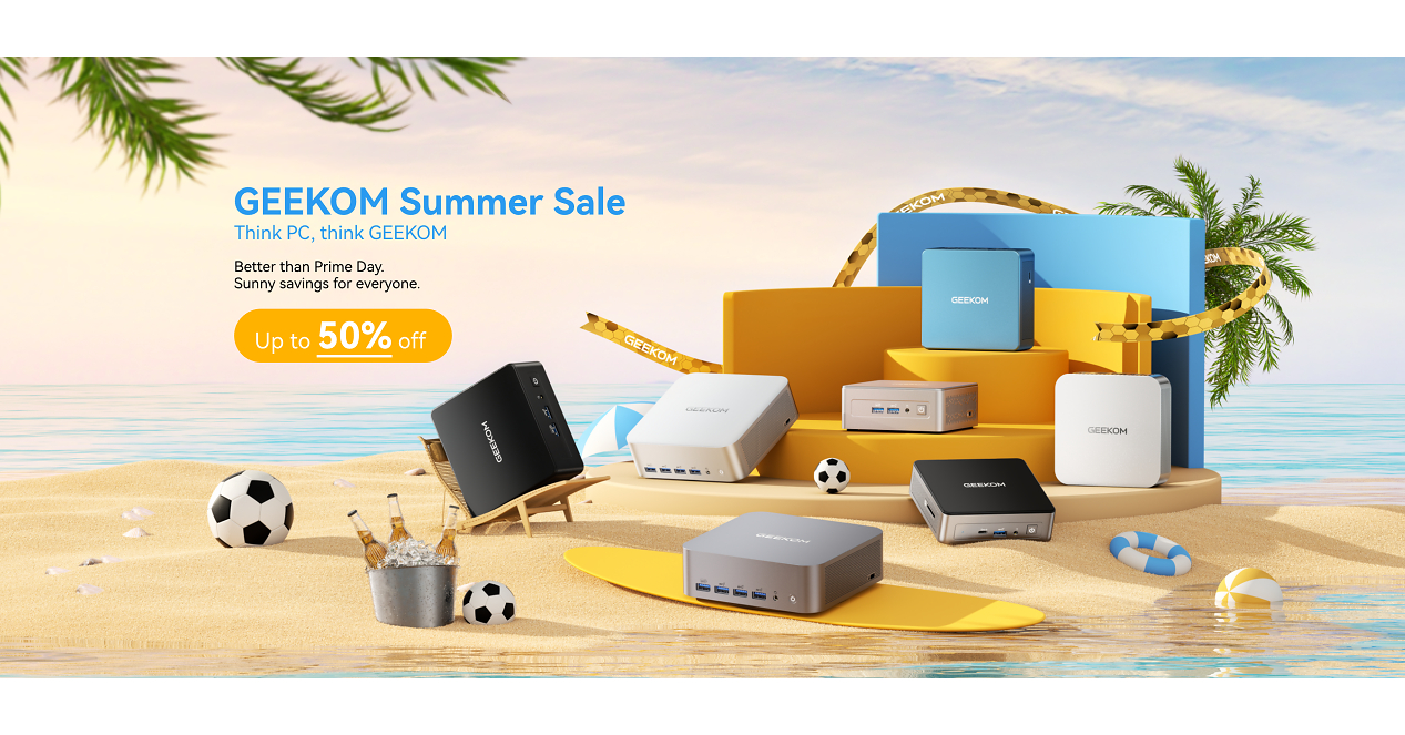 GEEKOM lanza las mayores rebajas de verano de 2026 con precios más bajos que en el Prime Day GEEKOM lanza las mayores rebajas de verano de 2026 con precios más bajos que en el Prime Day