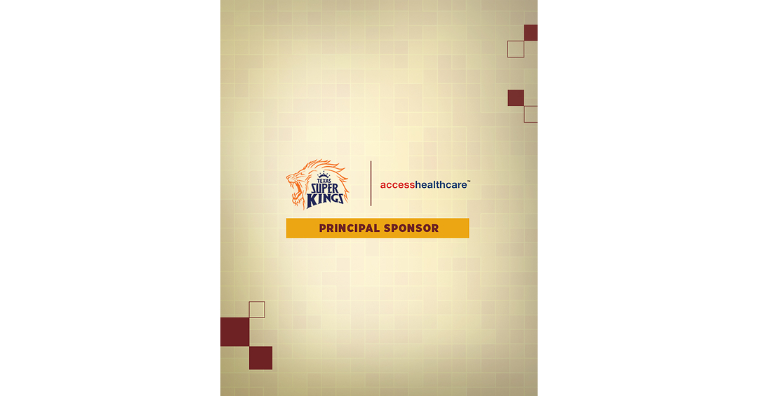 Texas Super Kings Announce Access Healthcare as Sponsor and Official Partner