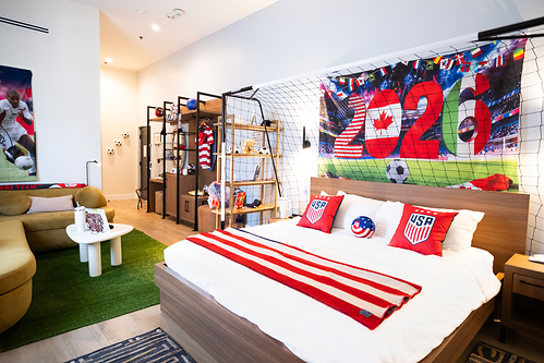 Soccer Legends Suite at The Anthem Los Angeles Stadium District Soccer Legends Suite at The Anthem Los Angeles Stadium District