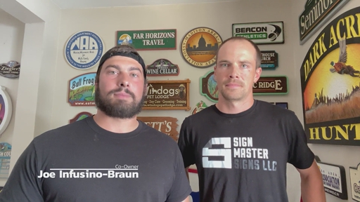 In HelloNation, Signage Expert Joe Infusino-Braun Explains Temporary Sign Rules Most People Miss