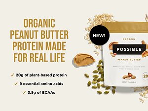 POSSIBLE® by Standard Process® Launches Peanut Butter Protein