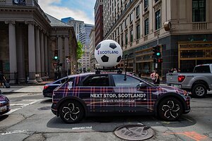 Scotland Launches Tartan Taxi Takeover in Boston