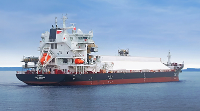 MV Yampu departs on maiden voyage