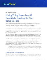 HiringThing Launches AI Candidate Ranking to Cut Time-to-Hire