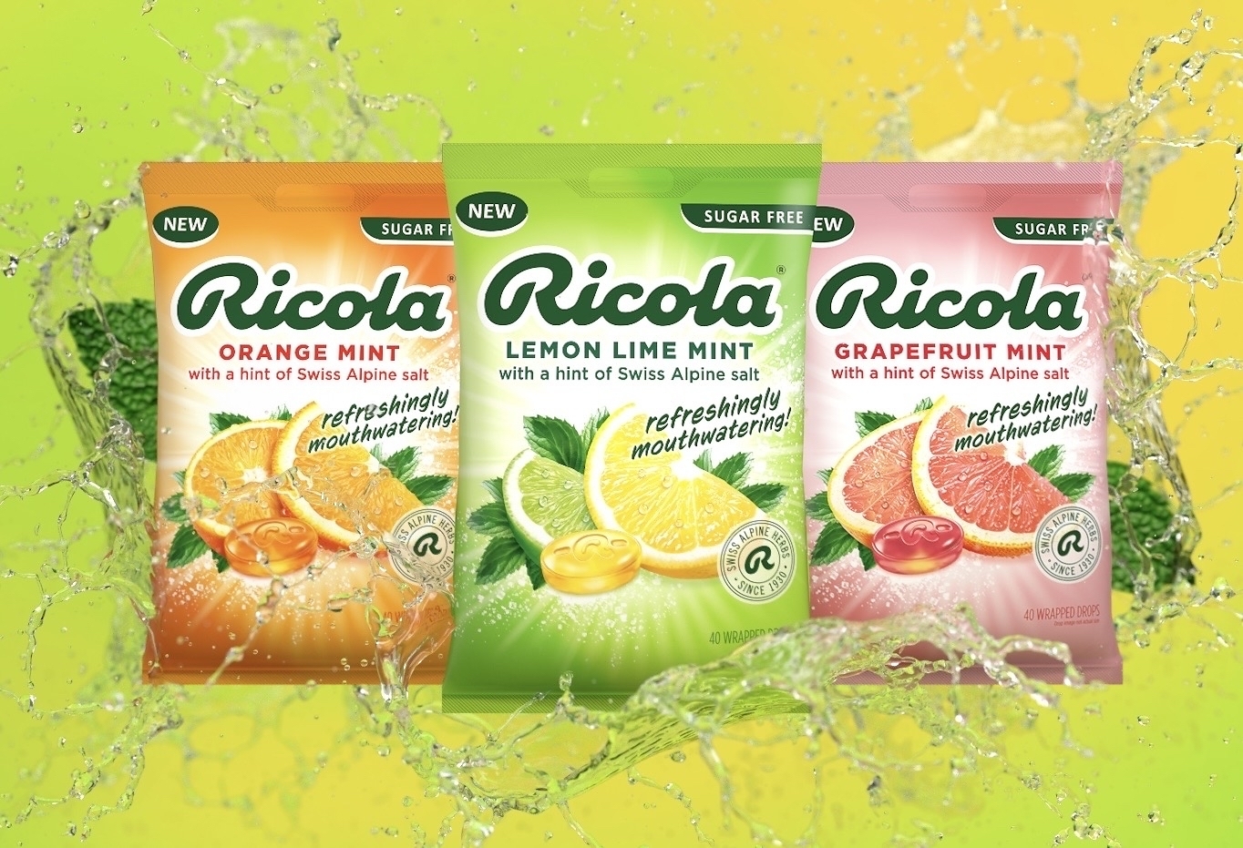 Ricola Expands Beyond Cold Season with Launch of Mouthwatering Drops