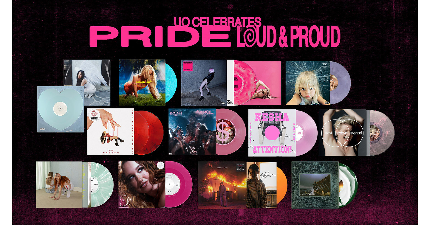 URBAN OUTFITTERS DEBUTS SECOND ANNUAL PRIDE VINYL COLLECTION, CELEBRATING LGBTQI...