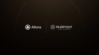 Allora Labs and Pairpoint by Vodafone to Build a Predictive Intelligence Layer for the Economy of Things.
