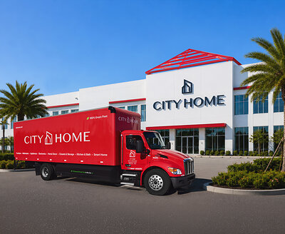 CITY HOME Showroom and Truck