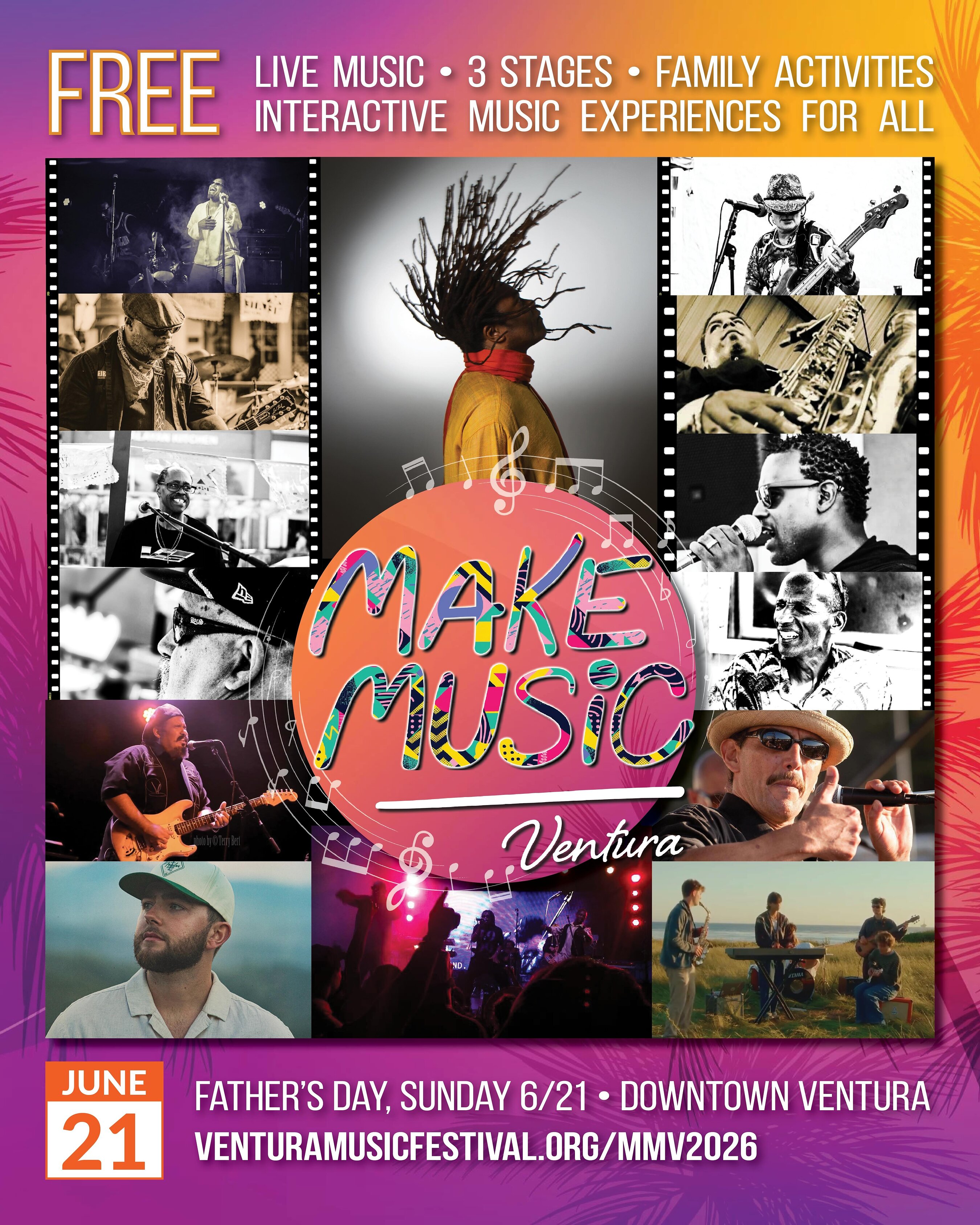 Make Music Ventura: A FREE day of live music, community celebration, and hands-on fun for all ages