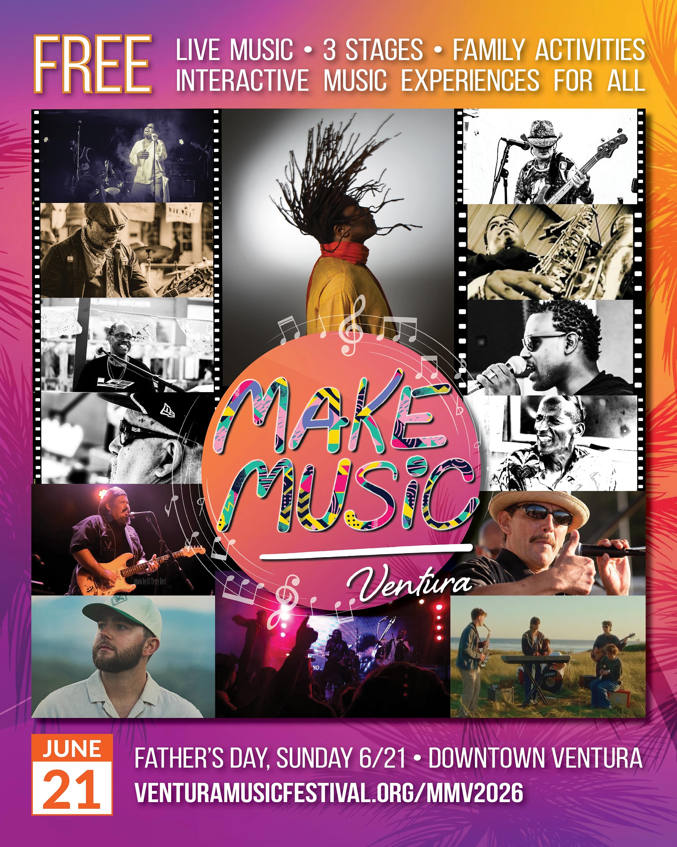 Make Music Ventura: A FREE day of live music, community celebration, and hands-on fun for all ages