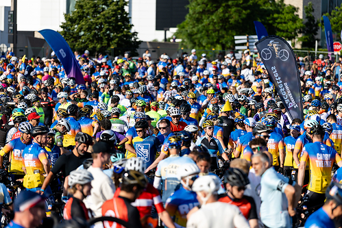 Riders gather for the start of The 2026 Princess Margaret Cancer Foundation Ride Riders gather for the start of The 2026 Princess Margaret Cancer Foundation Ride