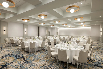 Hilton Boston Back Bay's 15,000 sq feet of meeting and convention space is newly renovated. 