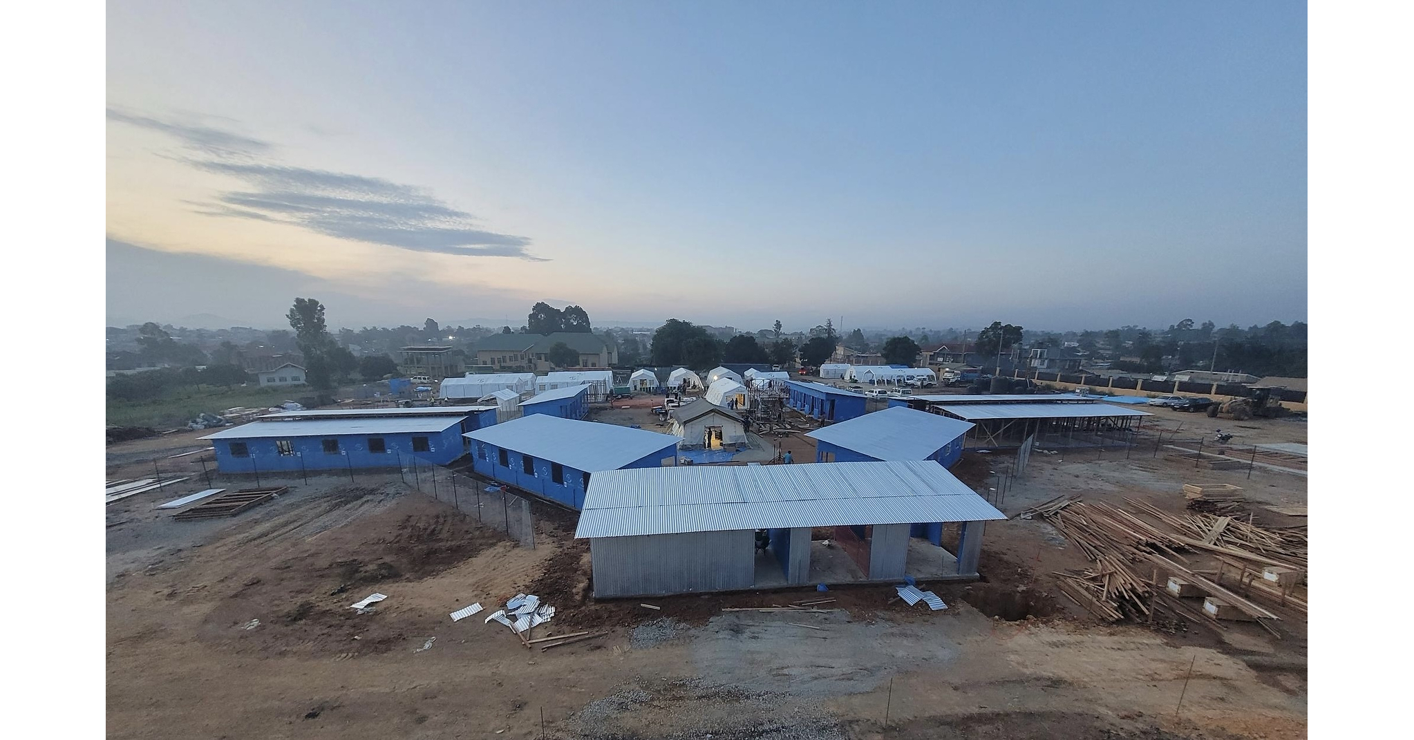 SAMARITAN'S PURSE EBOLA TREATMENT CENTERS OPEN IN THE EPICENTER OF THE DEADLY OUTBREAK