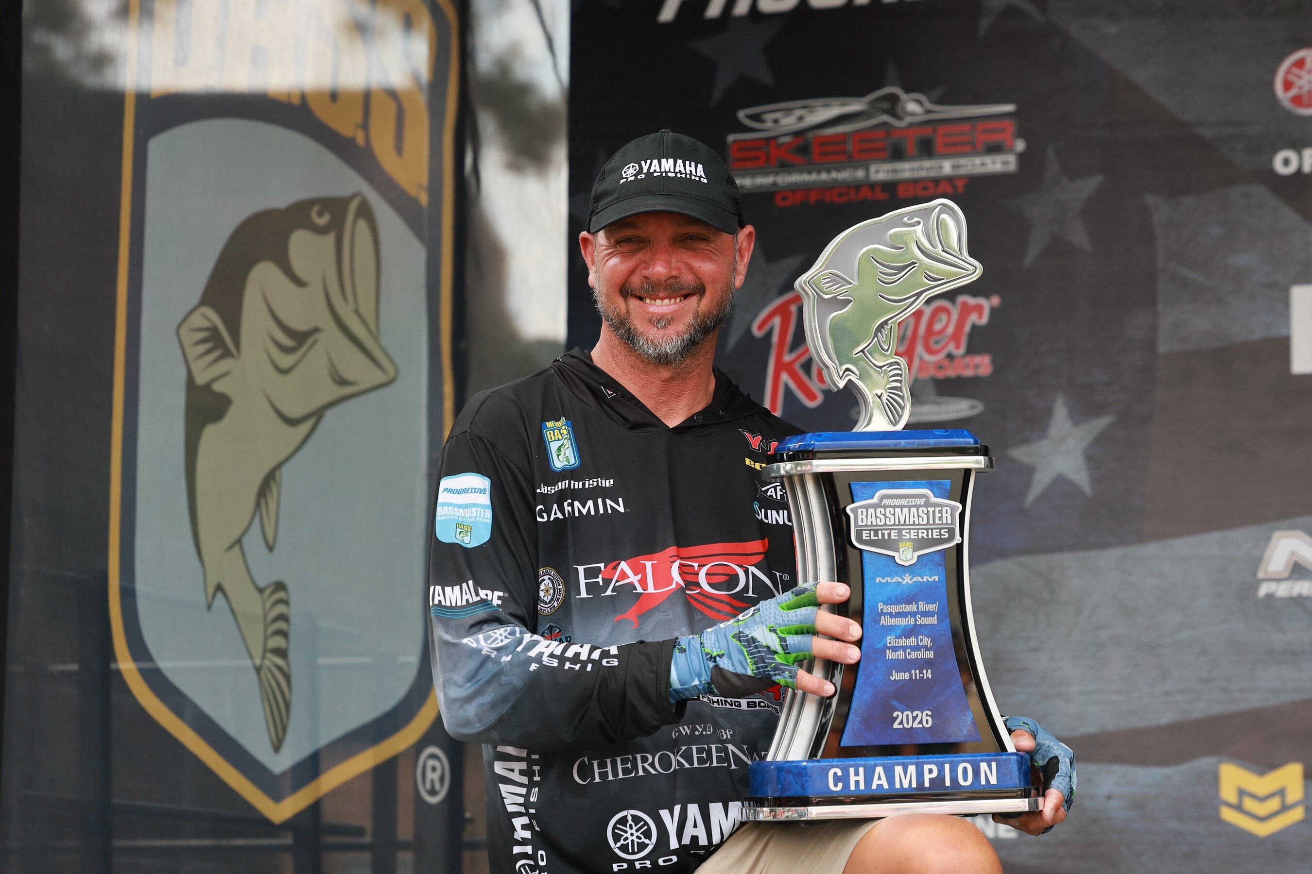 One dock, one new trick carry Christie to Bassmaster Elite Series victory at Pasquotank River/Albemarle Sound
