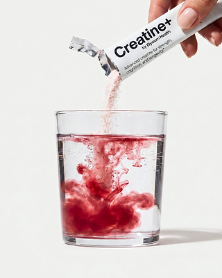 CREATINE+ is a novel 3-in-1 system formulated specifically for longevity that supports strength, recovery, and cognition. Developed with the advisement of Dr. Michael Fredericson, Co-Director of the Stanford Center on Longevity, Creatine+ uniquely combines three scientifically validated ingredients—creatine monohydrate, HMB, and urolithin A precursors—to address multiple biological pathways involved in long-term health, including age-related muscle decline, physical function, and cognition. 